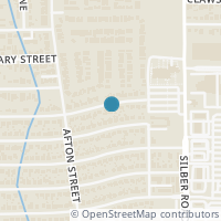 Map location of 6929 Blandford Lane, Houston, TX 77055