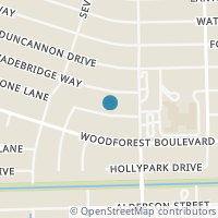 Map location of 14203 Roundstone Ln, Houston TX 77015