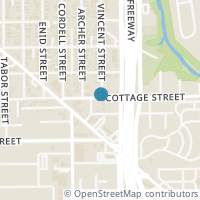 Map location of 605 Cottage Street, Houston, TX 77009