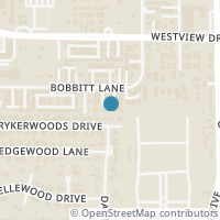 Map location of 1230 Ridgewood Pl, Houston TX 77055
