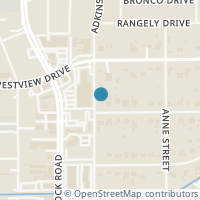 Map location of 9256 Larston Street, Houston, TX 77055