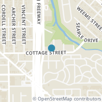 Map location of 302 Cottage St, Houston TX 77009