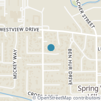 Map location of 8842 Inverness Park Way, Spring Valley, TX 77055