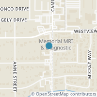Map location of 9108 Campbell Court, Houston, TX 77055