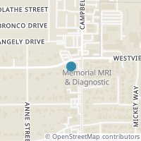 Map location of 1303 Westview Garden Ct, Houston TX 77055