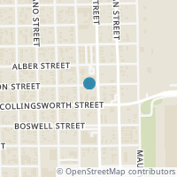 Map location of 1510 Bunton Street, Houston, TX 77009
