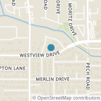 Map location of 8502 Westview Dr, Houston TX 77055