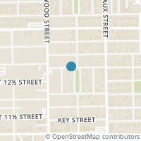 Map location of 4035 Norhill Boulevard, Houston, TX 77009