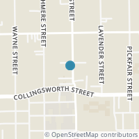 Map location of 3821 Wipprecht Street, Houston, TX 77026