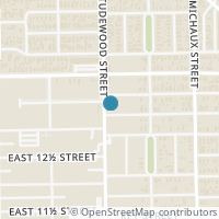 Map location of 1139 Fugate St, Houston TX 77009