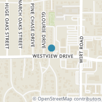 Map location of 1405 Glenmore Forest Street, Houston, TX 77055