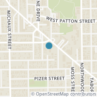 Map location of 4200 Watson Street #302, Houston, TX 77009