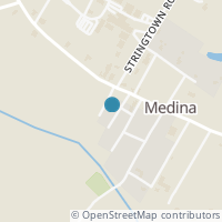 Map location of 152 Parker St, Medina TX 78055