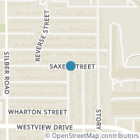 Map location of 1518 Aldrich Street, Houston, TX 77055
