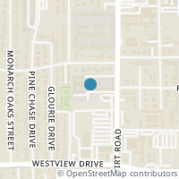 Map location of 1529 Wirt Rd #75, Houston TX 77055