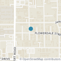 Map location of 1532 Johanna Drive, Houston, TX 77055