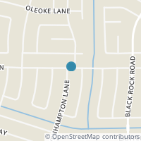 Map location of 203 Sevenhampton Lane, Houston, TX 77015