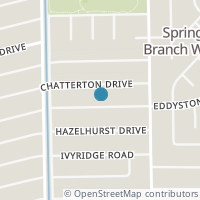 Map location of 10230 Eddystone Dr, Houston TX 77043
