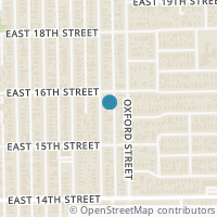 Map location of 1536 Columbia St #A, Houston TX 77008