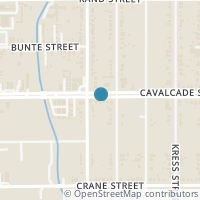 Map location of 5610 Cavalcade Street, Houston, TX 77026