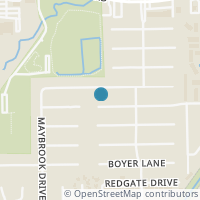 Map location of 13311 S Thorntree Dr, Houston TX 77015