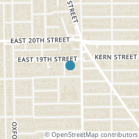 Map location of 5402 Sheldon St, Houston TX 77008