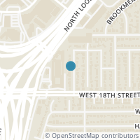 Map location of 1825 Locksford Street, Houston, TX 77008