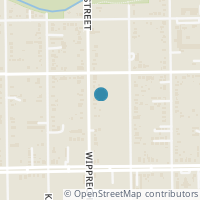 Map location of 4618 Wipprecht St, Houston TX 77026