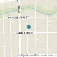 Map location of 4912 Los Angeles St, Houston TX 77026
