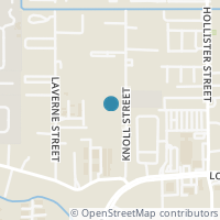 Map location of 8912 Terrace Pass Dr, Houston TX 77080