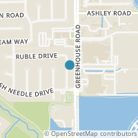 Map location of 2626 Morninglight Drive, Houston, TX 77084