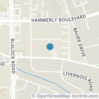 Map location of 9414 Campbell Rd #F, Houston TX 77080