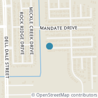 Map location of 16410 Peyton Ridge Circle, Houston, TX 77049