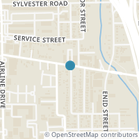 Map location of 1641 Tabor Street, Houston, TX 77009