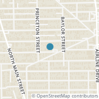 Map location of 1023 E 24th Street, Houston, TX 77009