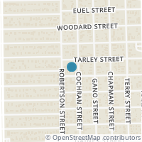 Map location of 1113 Griffin St, Houston TX 77009