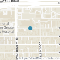 Map location of 1526 W 26th Street, Houston, TX 77008