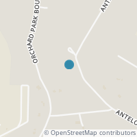 Map location of 785 Antelope Run, Medina TX 78055
