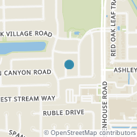 Map location of 2714 Yestereve Court, Houston, TX 77084