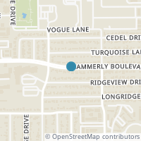 Map location of 8033 Hammerly Boulevard, Houston, TX 77055