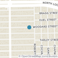 Map location of 918 Woodard St, Houston TX 77009