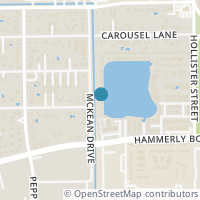 Map location of 2122 Lakeshore Edge Drive, Houston, TX 77080