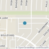 Map location of 9919 Vogue Lane, Houston, TX 77080