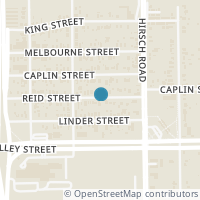 Map location of 4026 Reid Street, Houston, TX 77026