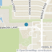 Map location of 8620 Emnora Ln, Houston TX 77080