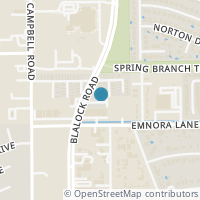 Map location of 9406 Blalock Tree Court, Houston, TX 77080