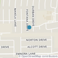 Map location of 2610 Fontana Dr, Houston TX 77043