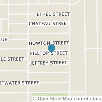 Map location of 8111 Filltop, Houston, TX 77028
