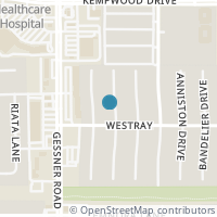 Map location of 2611 Southwick Street, Houston, TX 77080