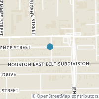 Map location of 2530 Spence Street, Houston, TX 77093